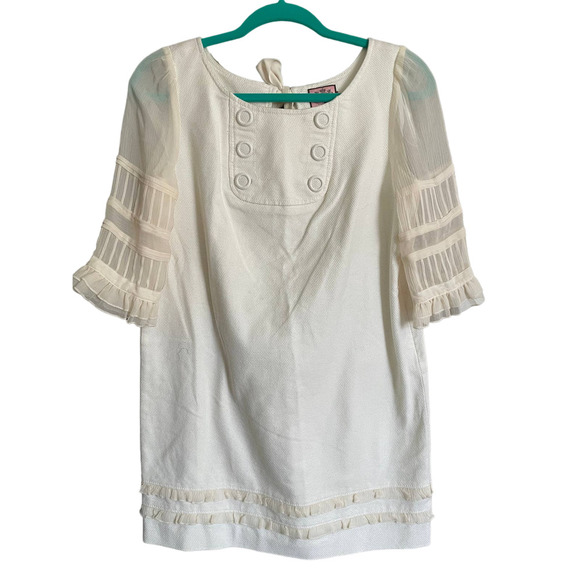 Juicy Couture Dresses & Skirts - Nwt Juicy Couture Cream Button Dress
